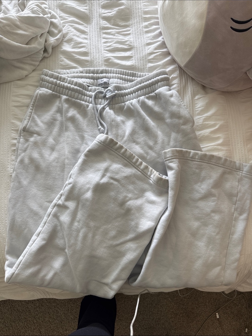 TNA Light Blue Cozy Sweatpants